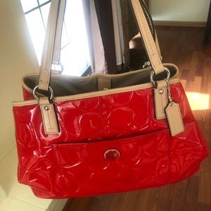 COPY - Red coach bag